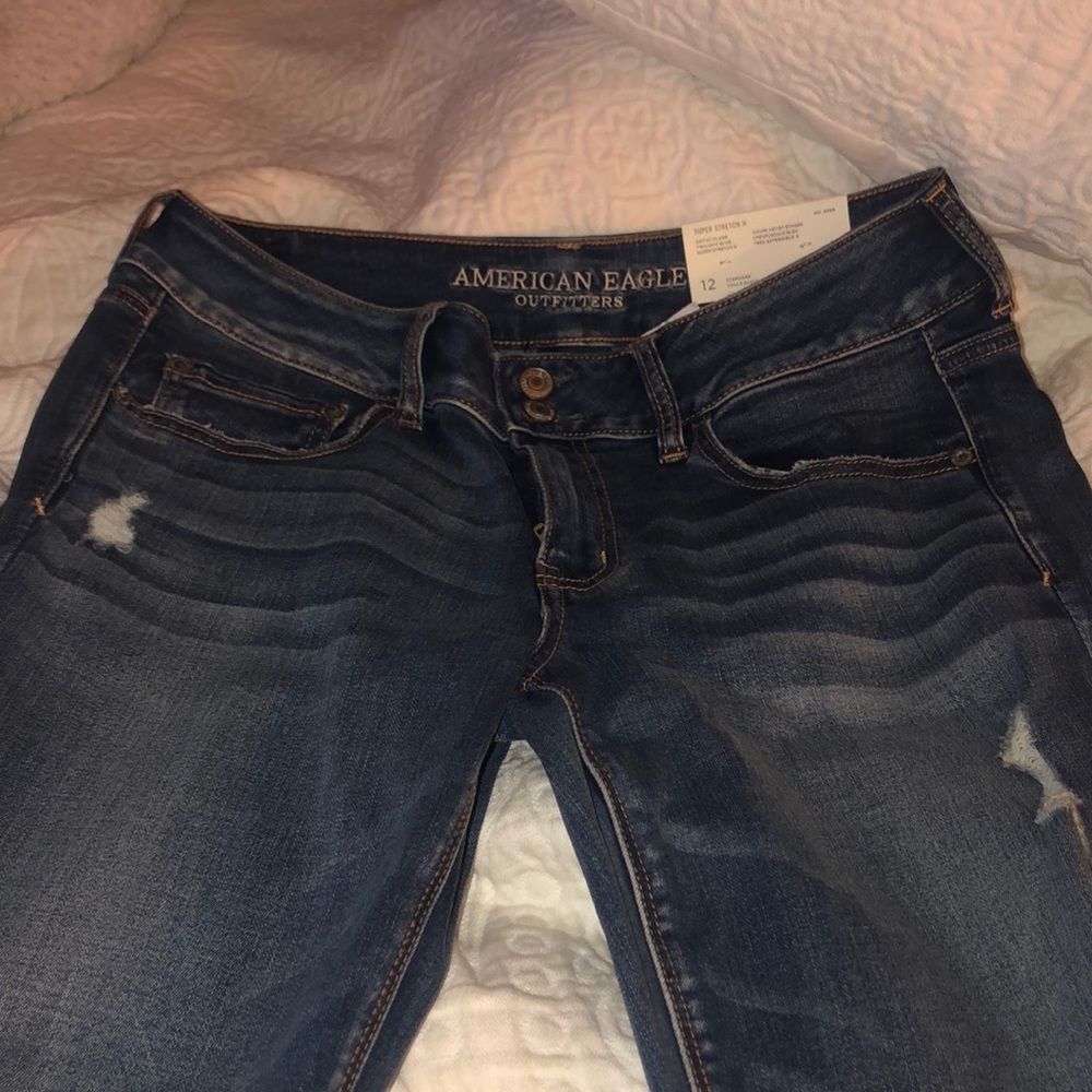 American Eagle Super Stretch Flare Jeans